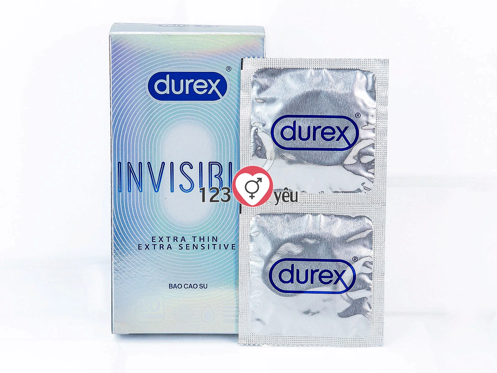 Bao cao su Durex Invisible – siêu mỏng cao cấp nhất