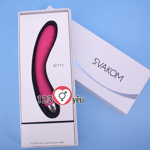 M&aacute;y massage điểm G pin sạc Svakom Betty h&agrave;ng Mỹ ti&ecirc;u chuẩn ch&acirc;u &Acirc;u