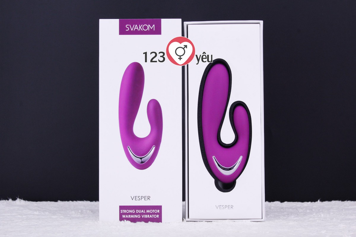 Dụng cụ kích thích hậu môn Svakom Vesper rung, phát nhiệt pin sạc 2