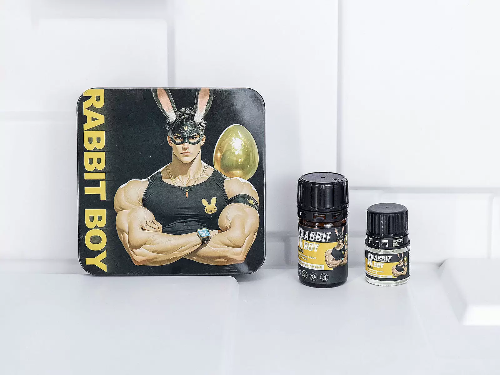 Chai h&iacute;t Rabbit Boy bừng tỉnh cảm x&uacute;c tăng kho&aacute;i cảm tức thời
