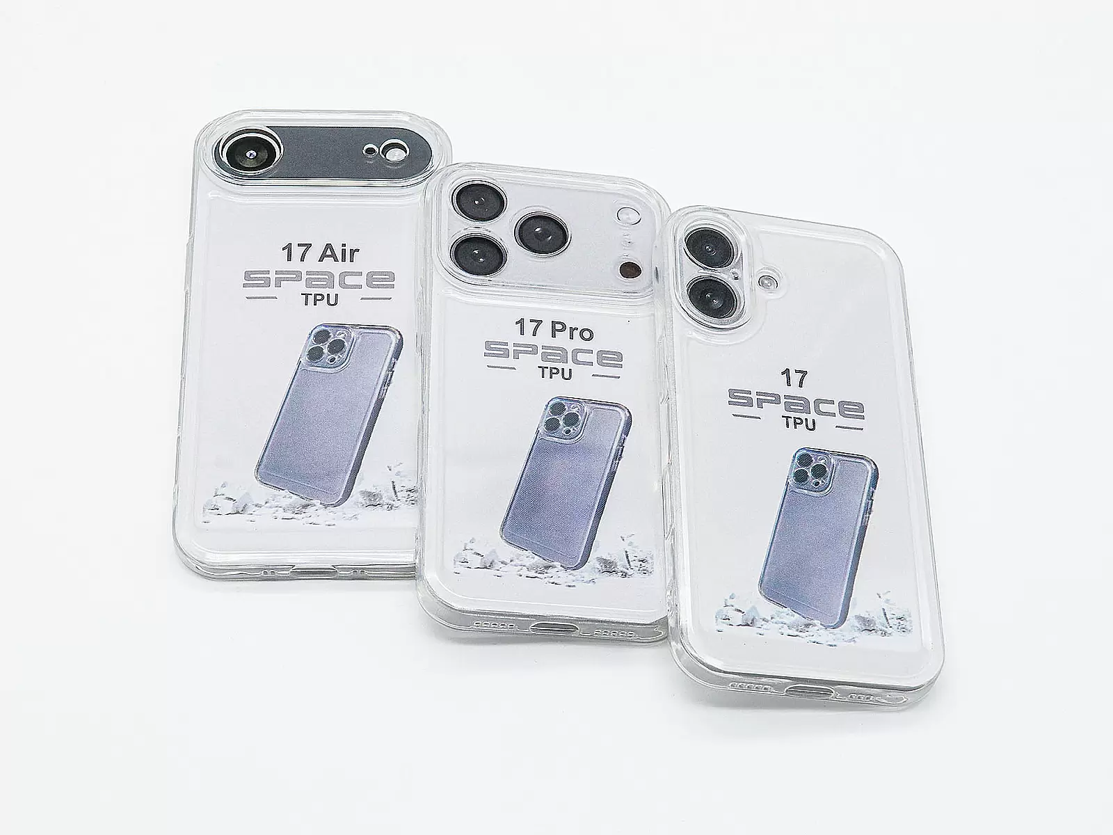 Ốp lưng TPU Space trong suốt dành cho iPhone 17 Air