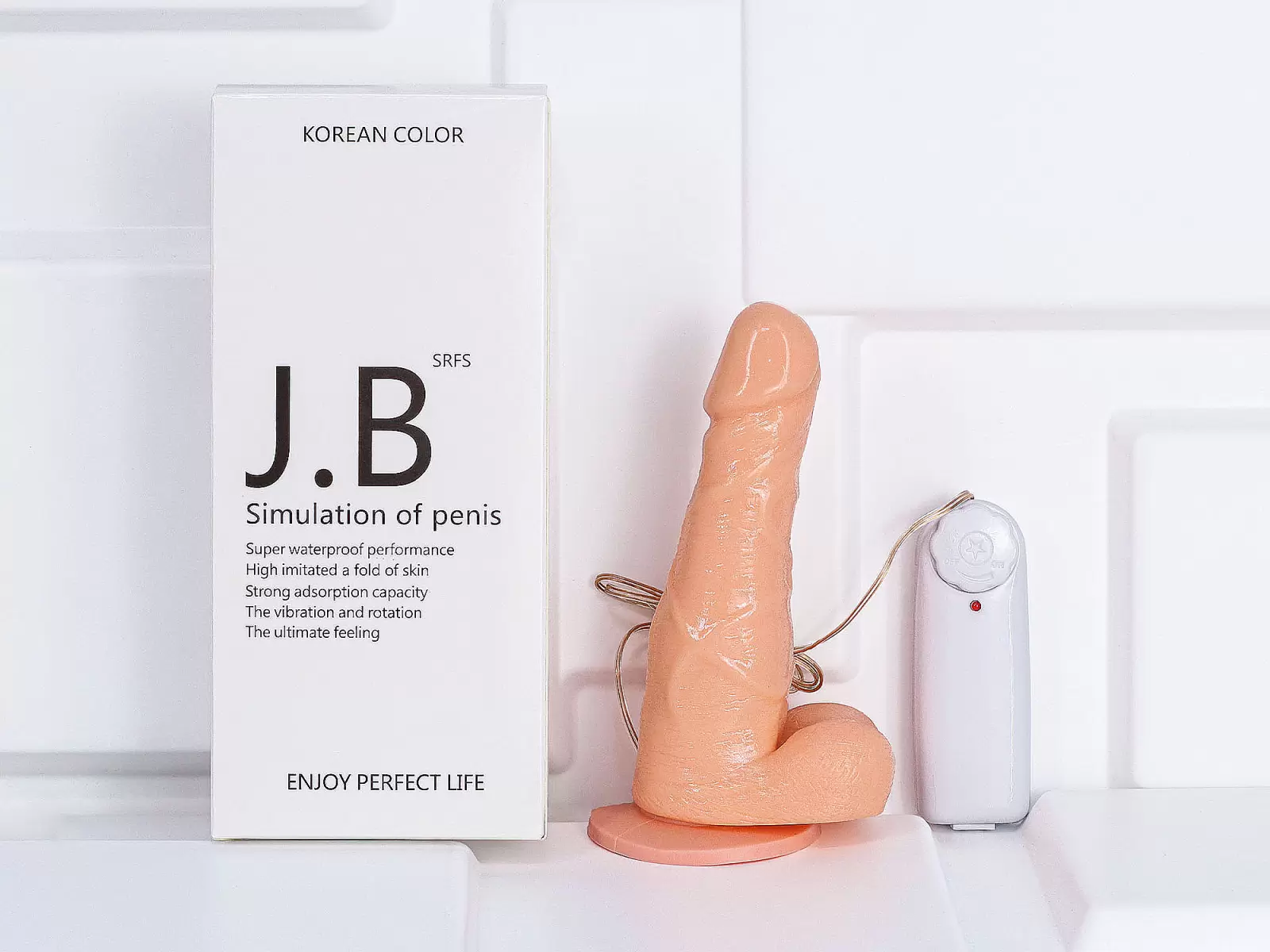 Dương vật giả c&oacute; đế gi&aacute; si&ecirc;u rẻ J.B Korean