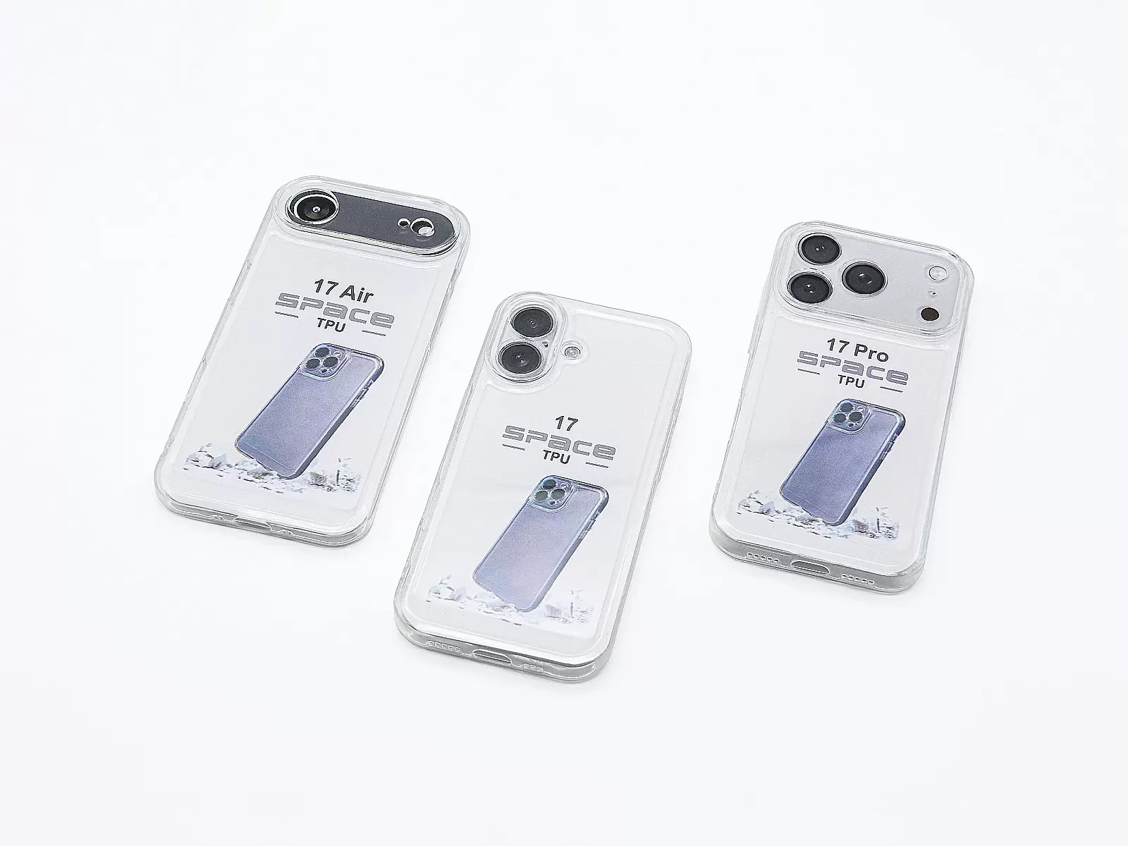 Ốp lưng TPU Space trong suốt dành cho iPhone 17 Air