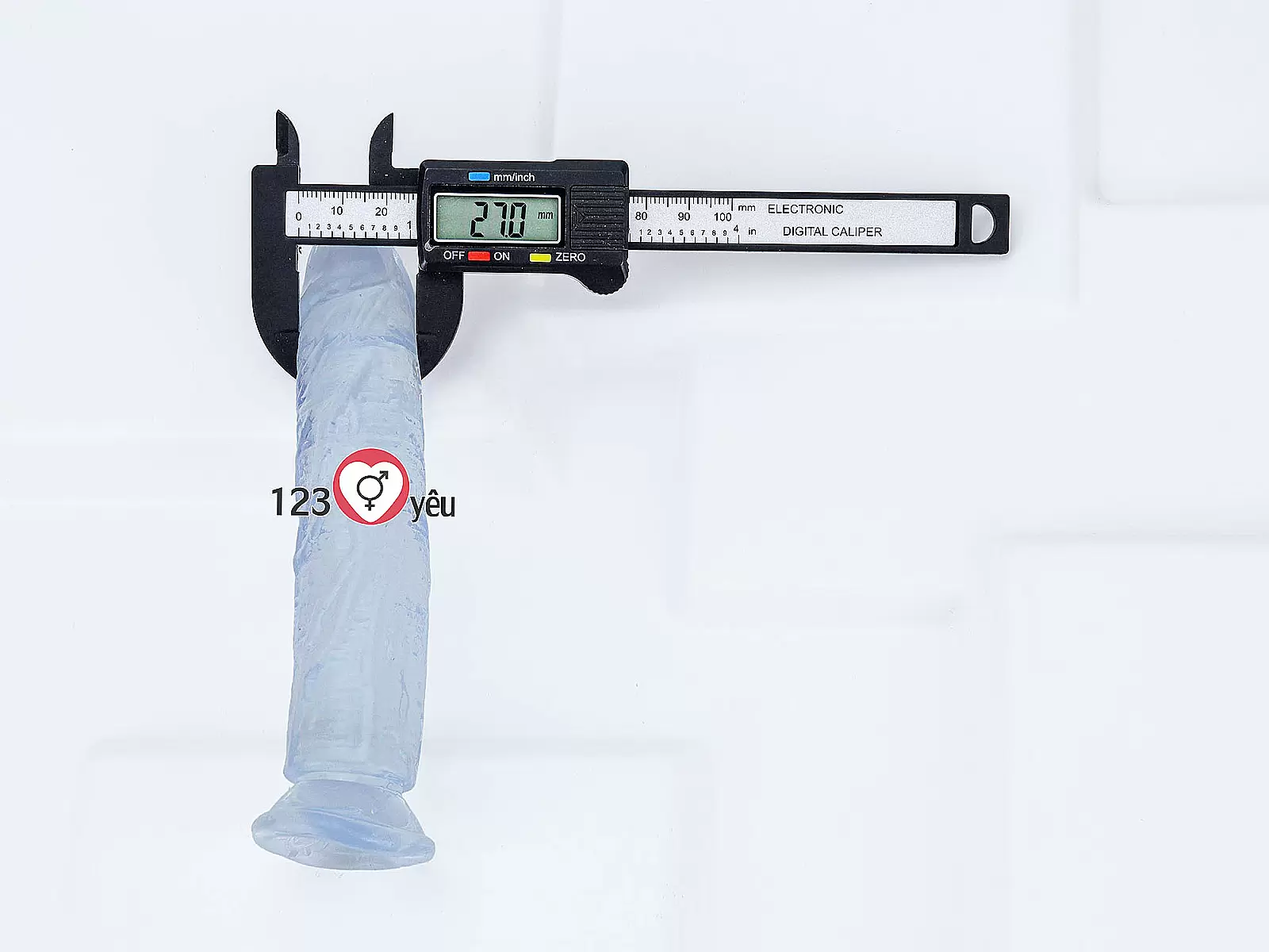 Dương vật giả có đế trong suốt cực sướng size nhỏ
