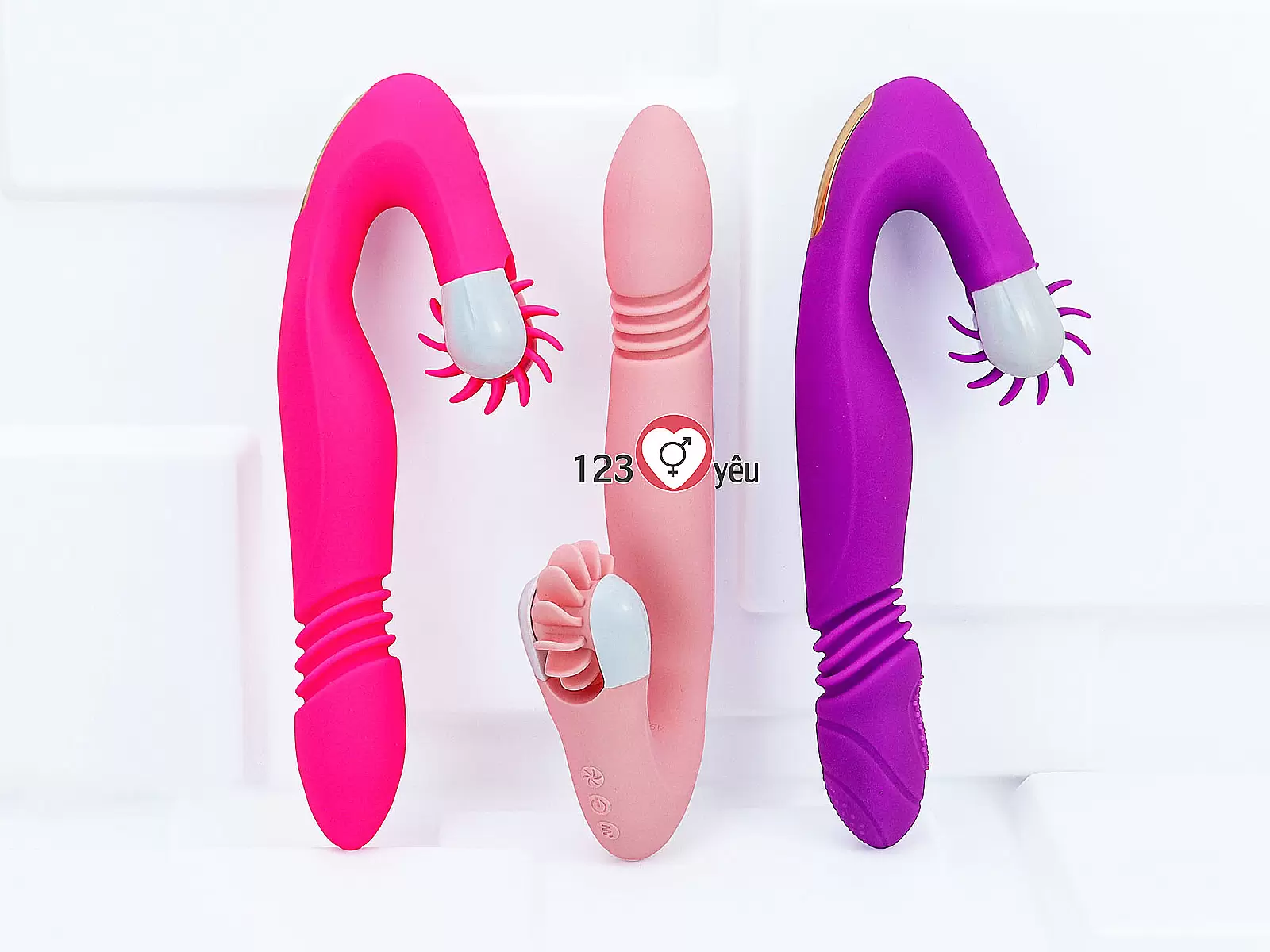 Lưỡi liếm điểm G Mannuo rung thụt nhiều chế độ