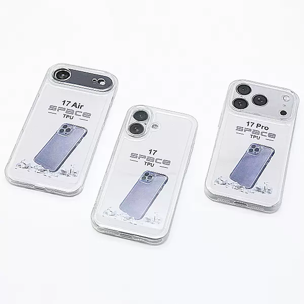Ốp lưng TPU Space trong suốt dành cho iPhone 17 Pro