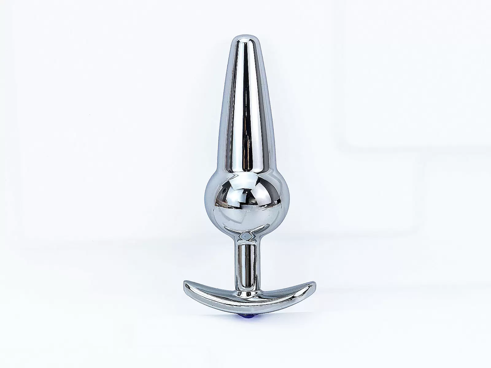 Plug inox 1 khấc – kích thích hậu môn đơn giản