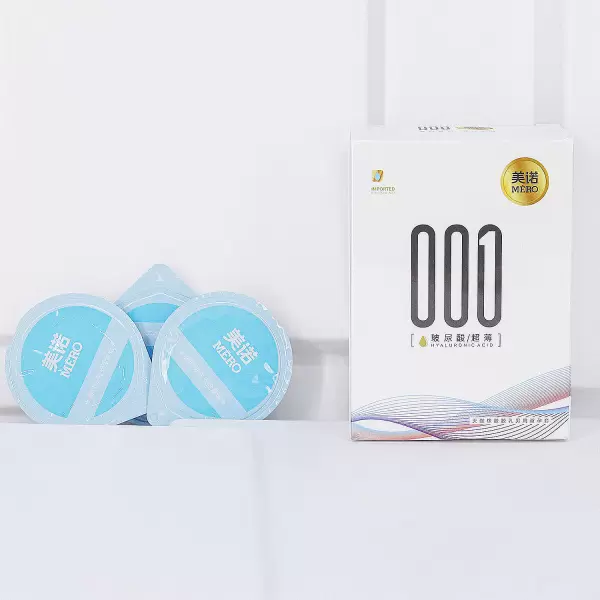 Bao cao su MERO 001 Hyaluronic Acid siêu mỏng, siêu mềm mại