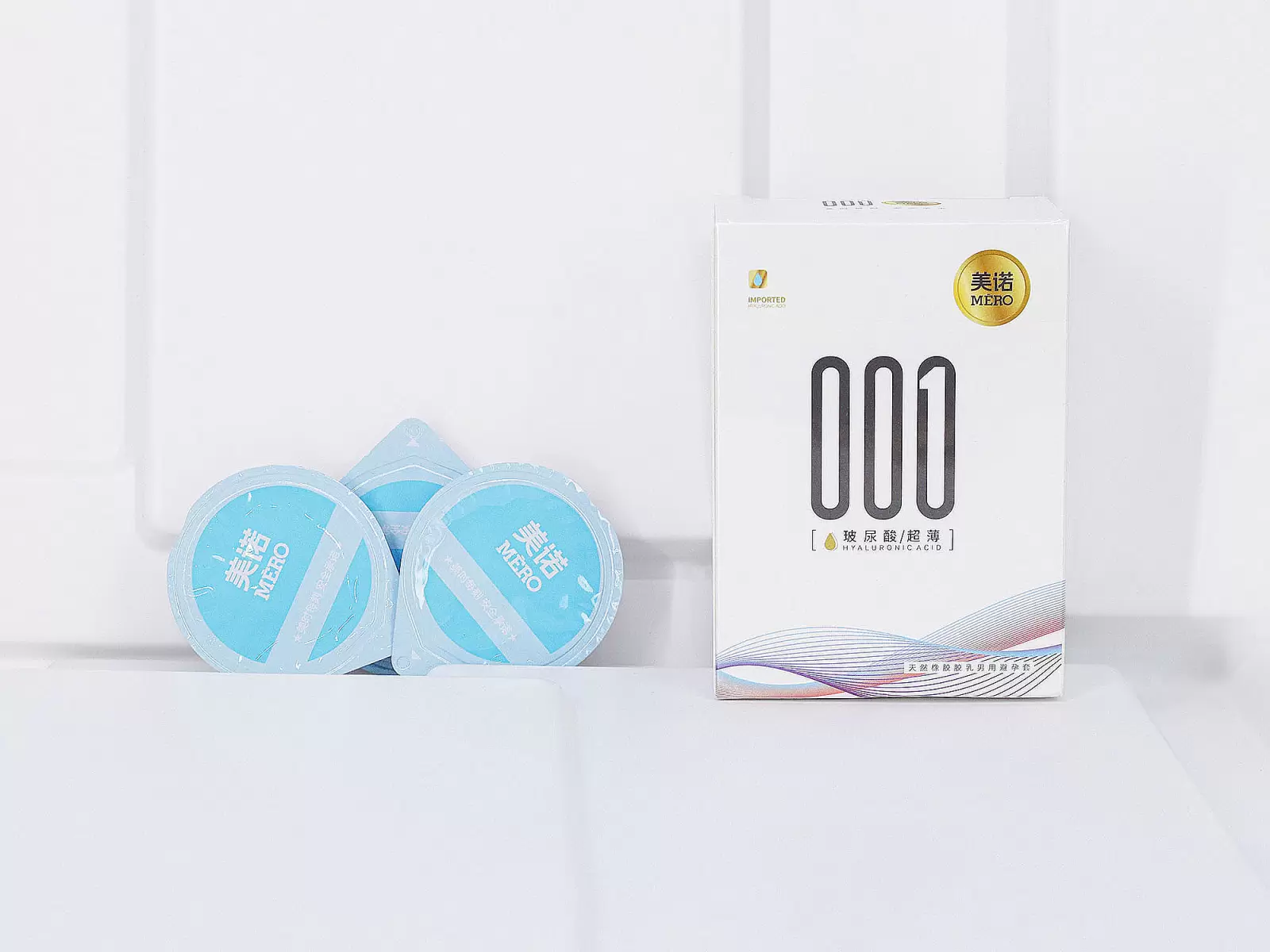 Bao cao su MERO 001 Hyaluronic Acid – siêu mỏng mềm mại