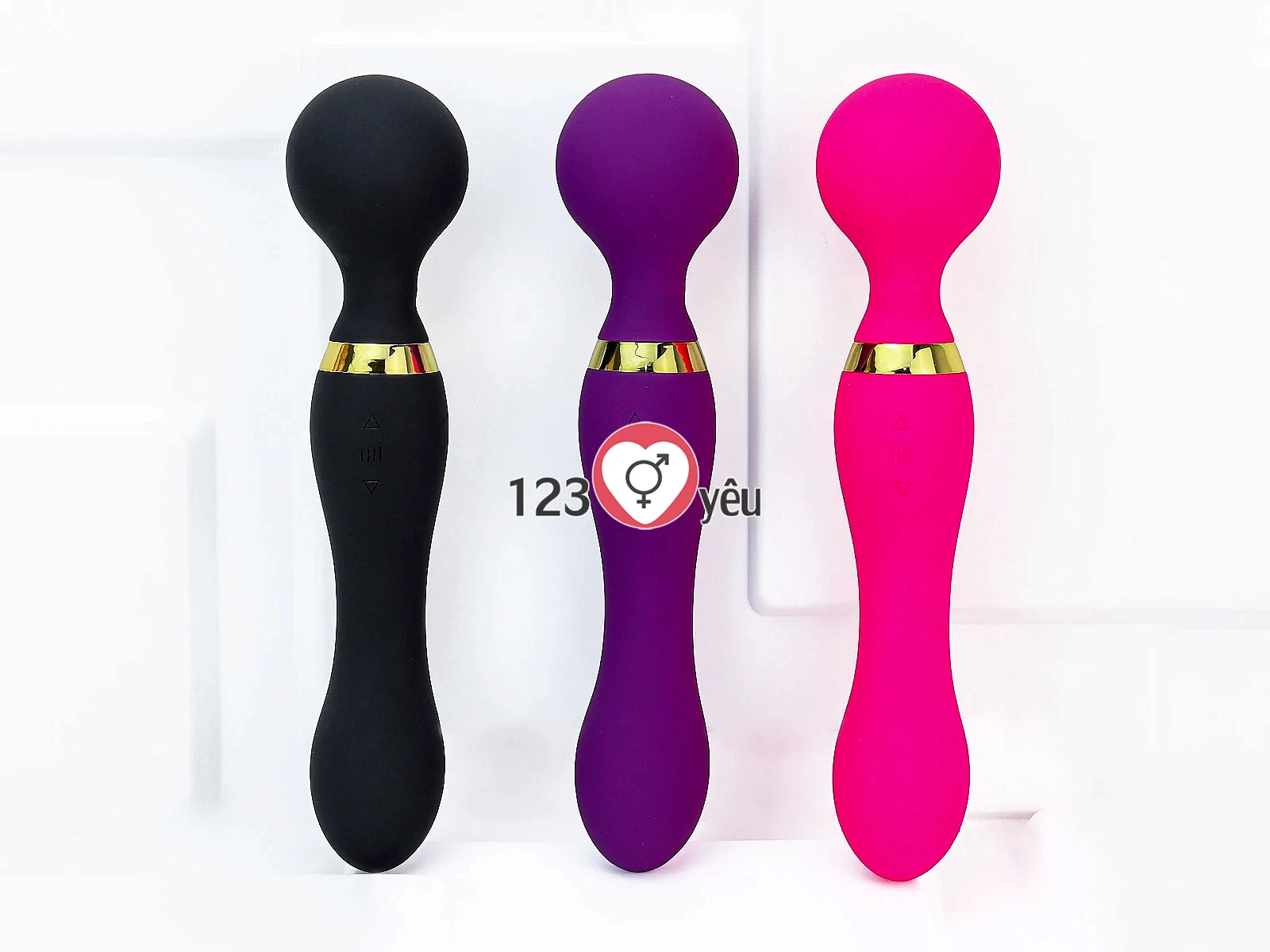 Máy rung 2 đầu đa năng – kích G-spot mạnh mẽ silicon