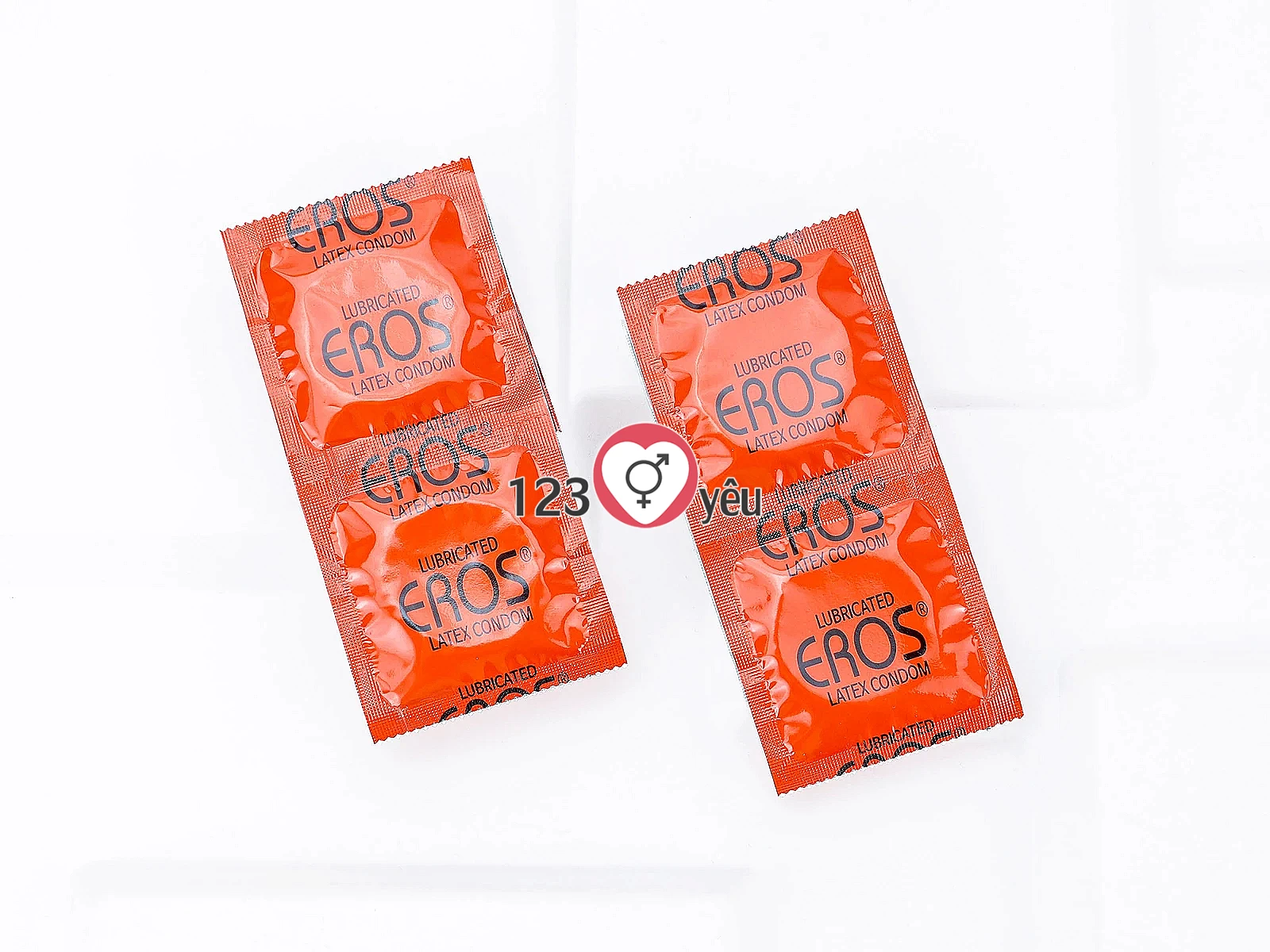 Bao cao su EROS Super Dotted tăng khoái cảm với thiết kế gai nổi độc đáo