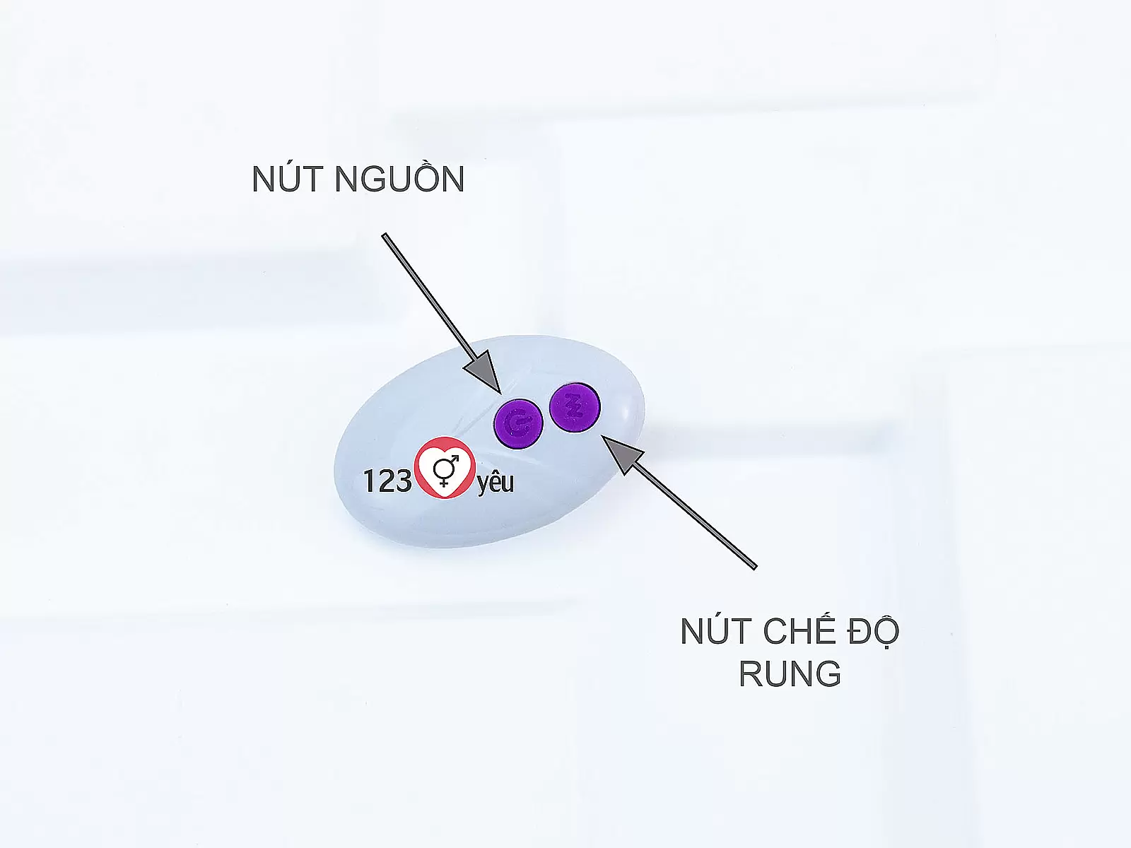 Trứng rung tình yêu tinh trùng pin sạc điều khiển từ xa