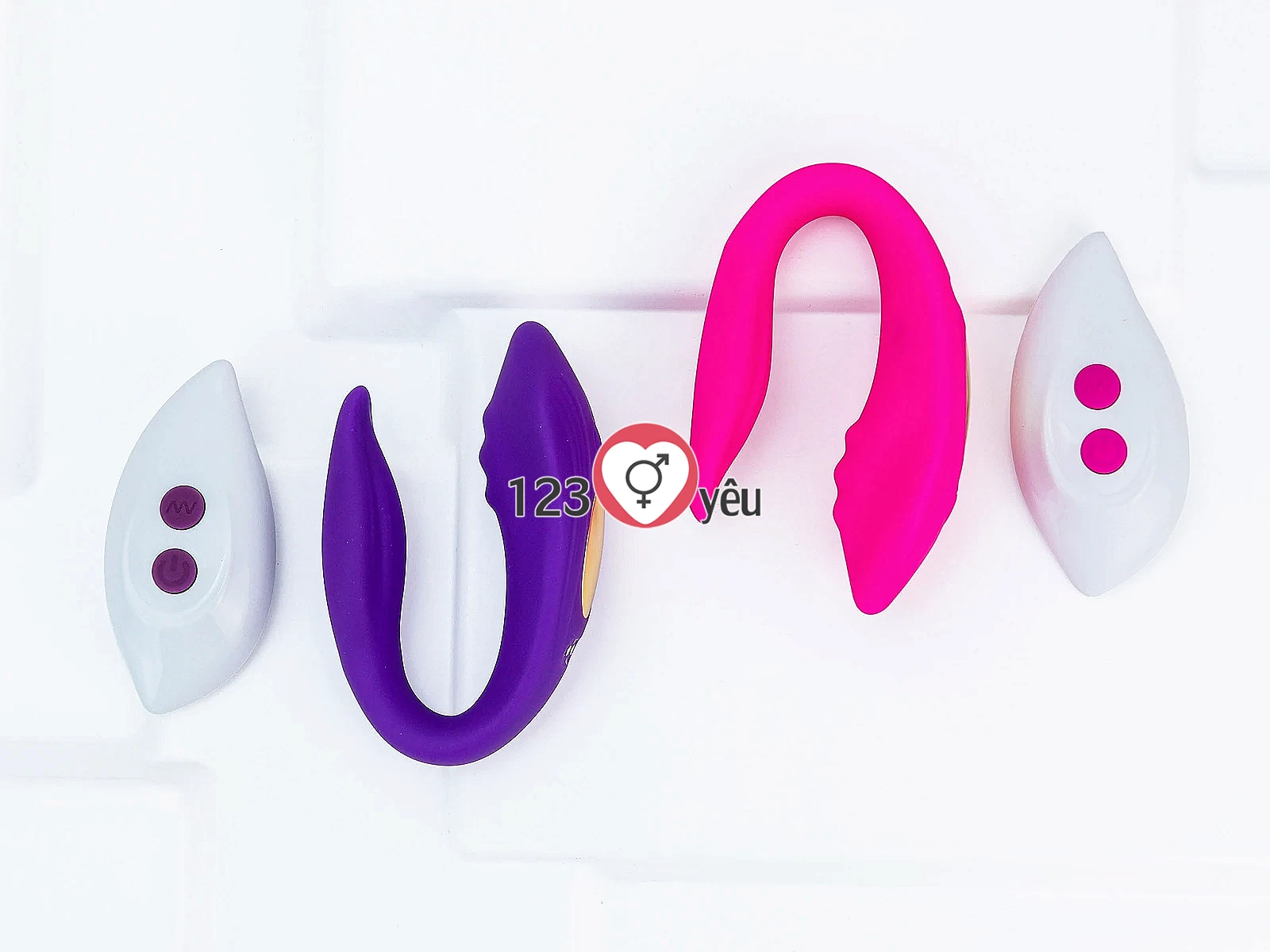 Trứng rung hai đầu Enjoy có điều khiển từ xa