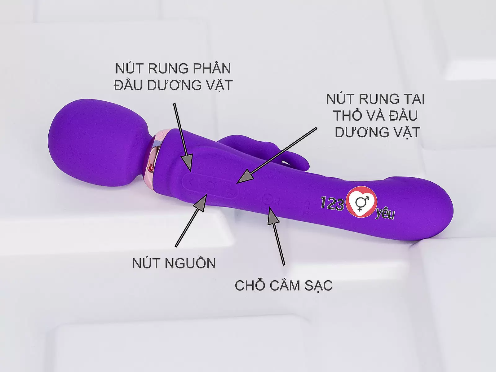 Dương vật giả đa năng Peter The Great rung nhiều chế độ