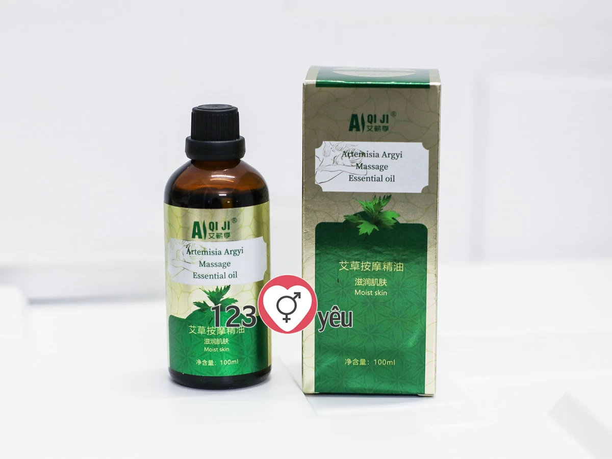 Tinh dầu massage body ngải cứu đã thông kinh lạc 100ml