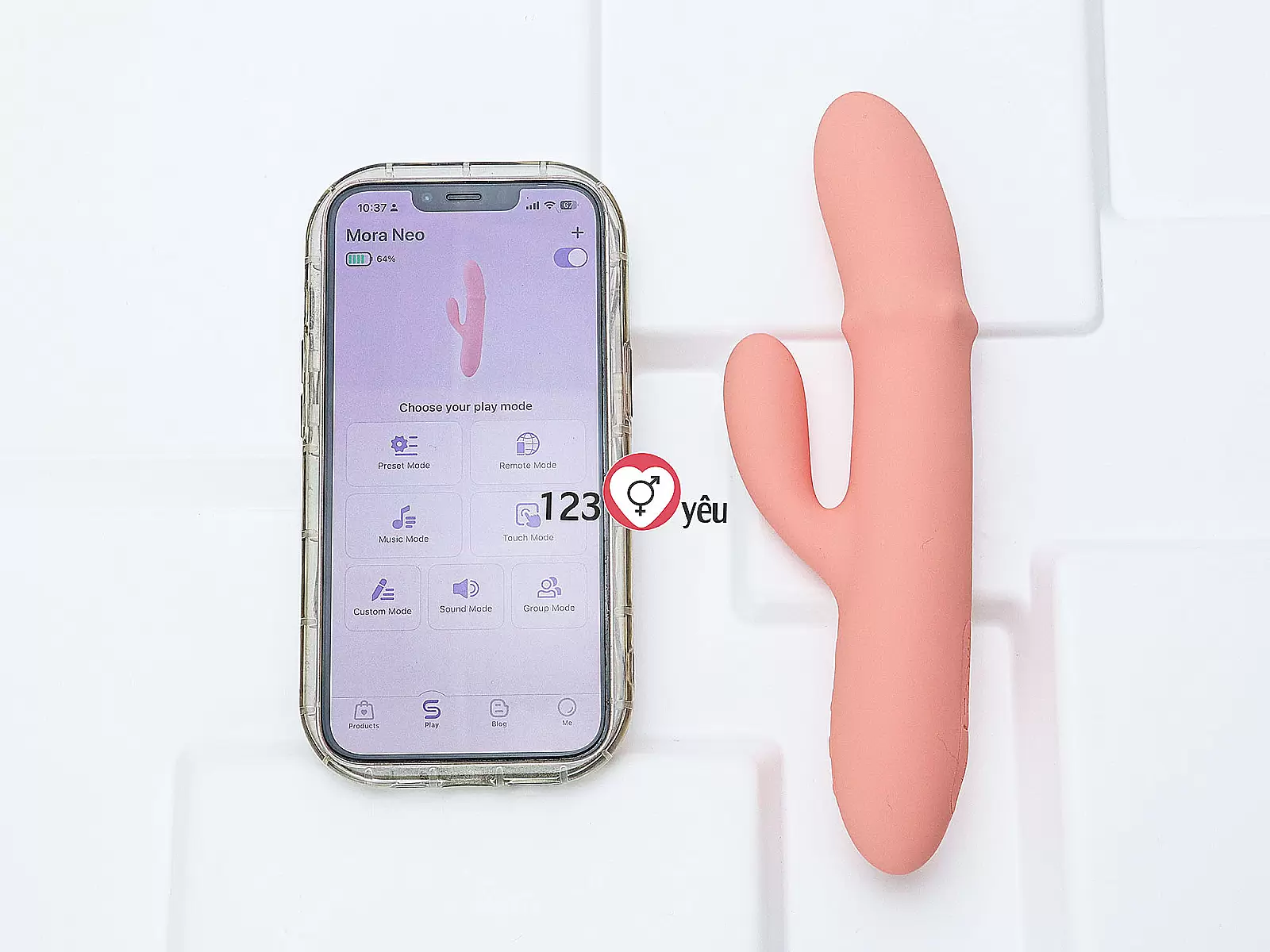 Máy mát xa điểm G Svakom Mora Neo lăn bi có điều khiển qua app
