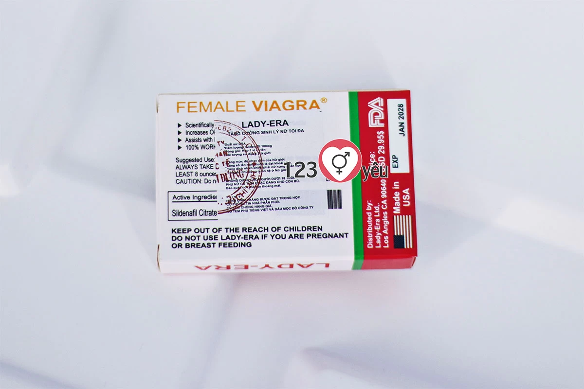 Thuốc tăng cường sinh lý nữ Lady Era 100mg