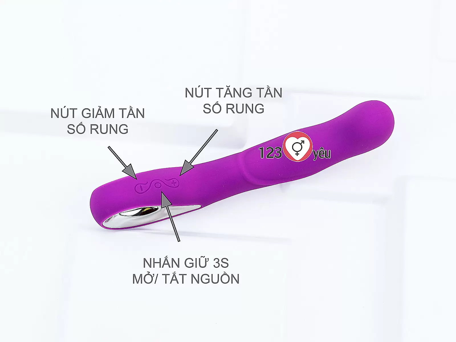 Máy mát xa điểm G rung kích thích Anna pin sạc