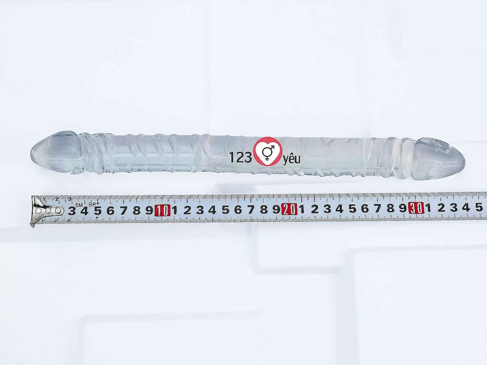 Dương vật giả 2 đầu trong suốt