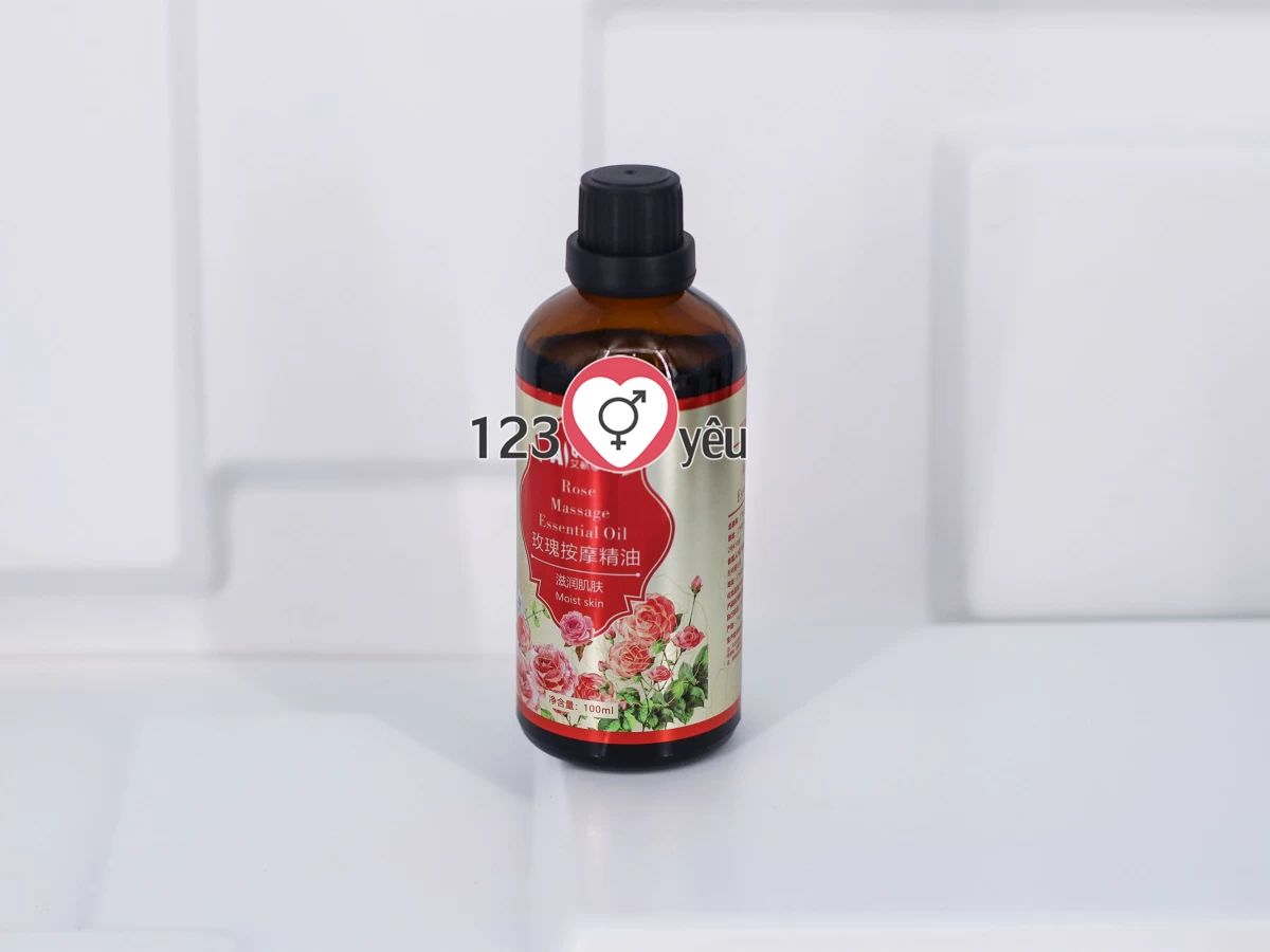 Tinh dầu massage body hoa hồng Essential 100ml