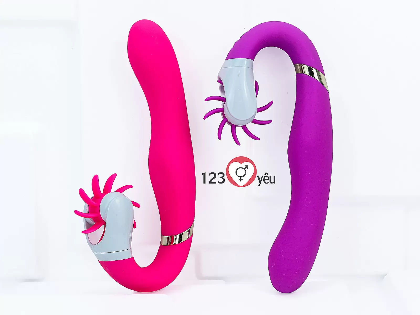 Máy mát xa lưỡi liếm rung xoay điểm G Dave 10 chế độ rung xoay