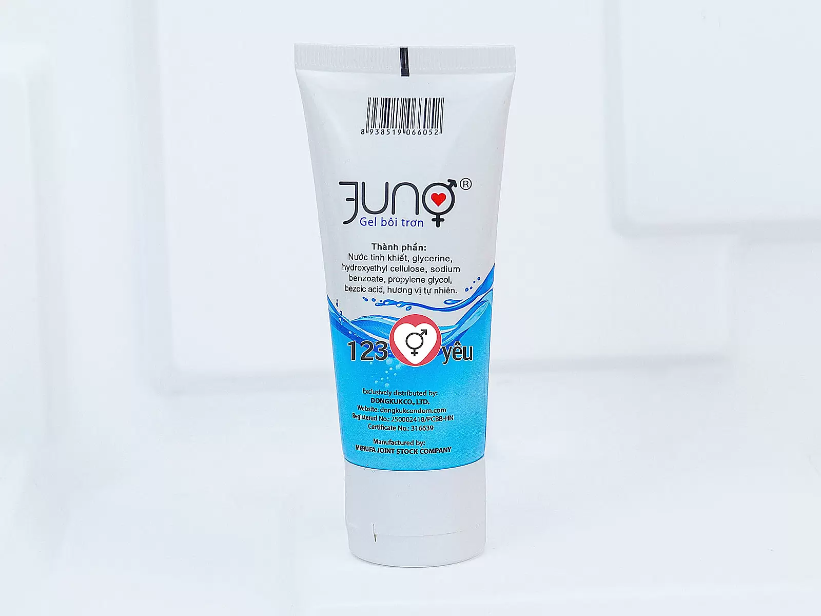 Gel bôi trơn gốc nước trơn mượt JUNO 50gr
