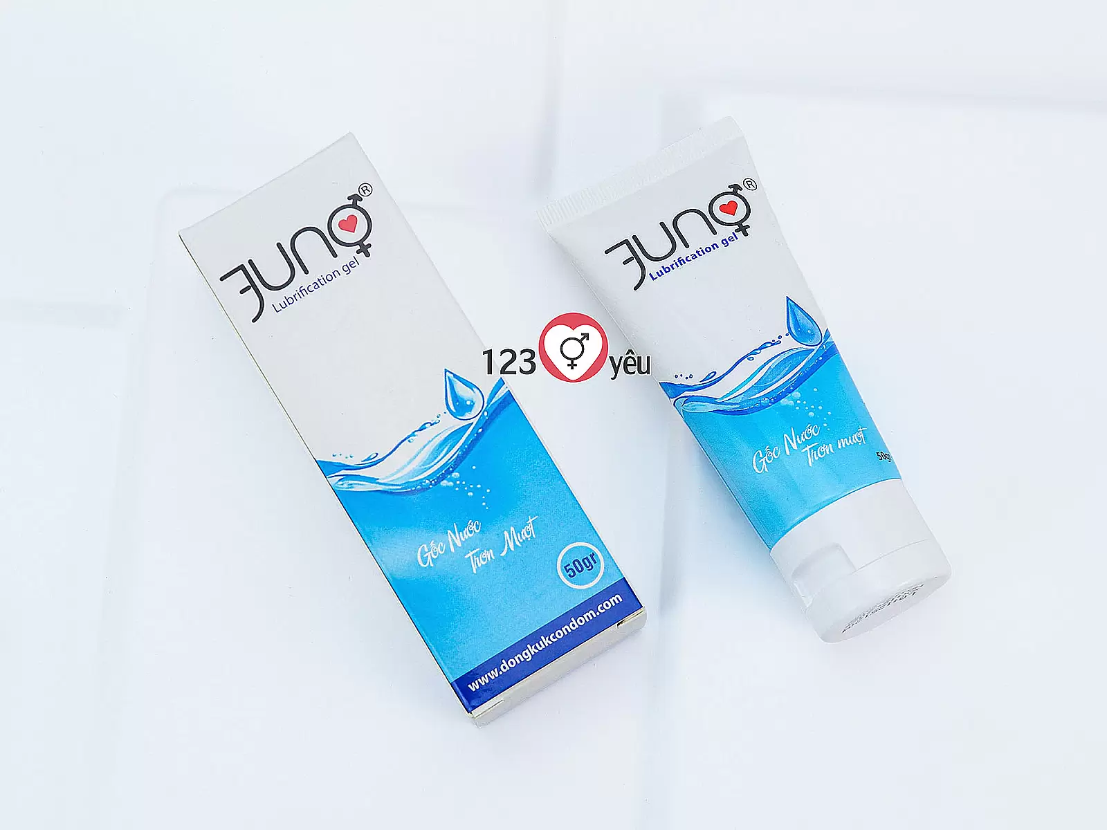 Gel bôi trơn gốc nước trơn mượt JUNO 50gr