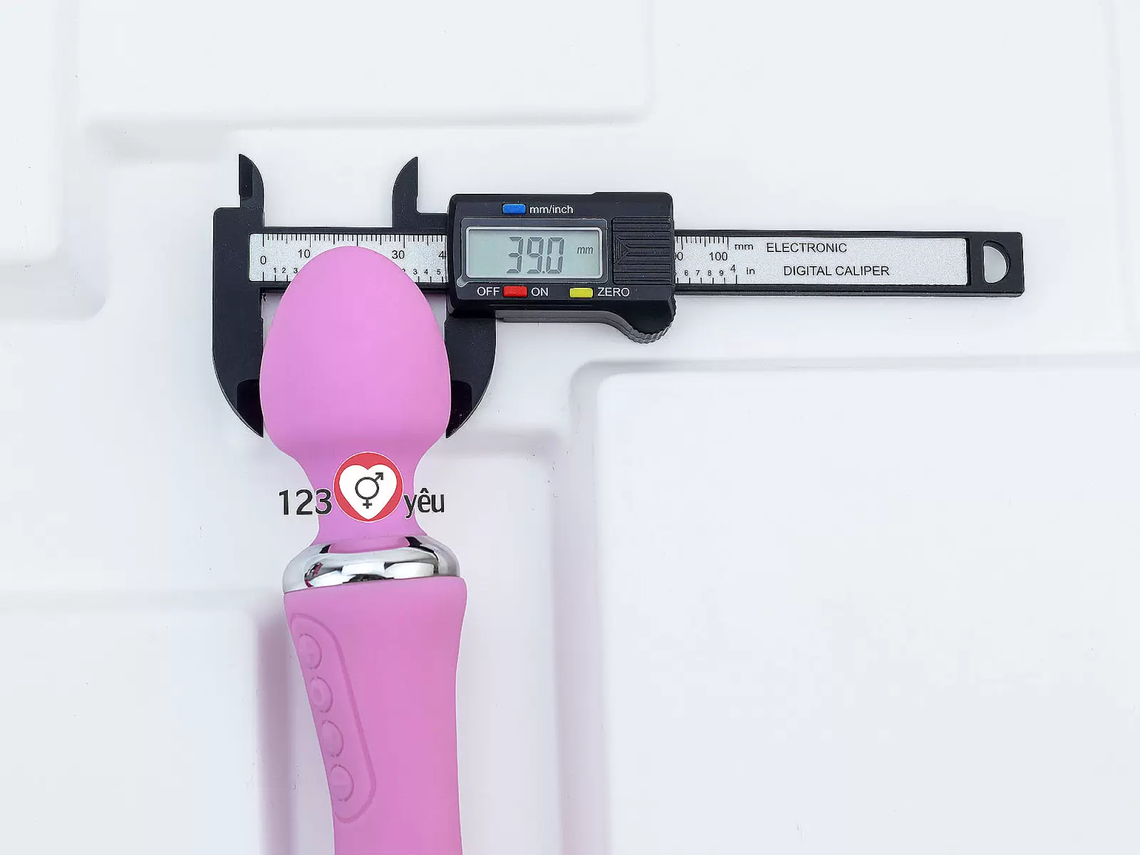 Máy mát xa điểm G phát nhiệt, rung 2 đầu Double End pin sạc