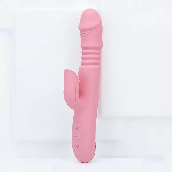 Dương vật giả Juai rung thụt, phát nhiệt, lưỡi liếm 7 chế độ