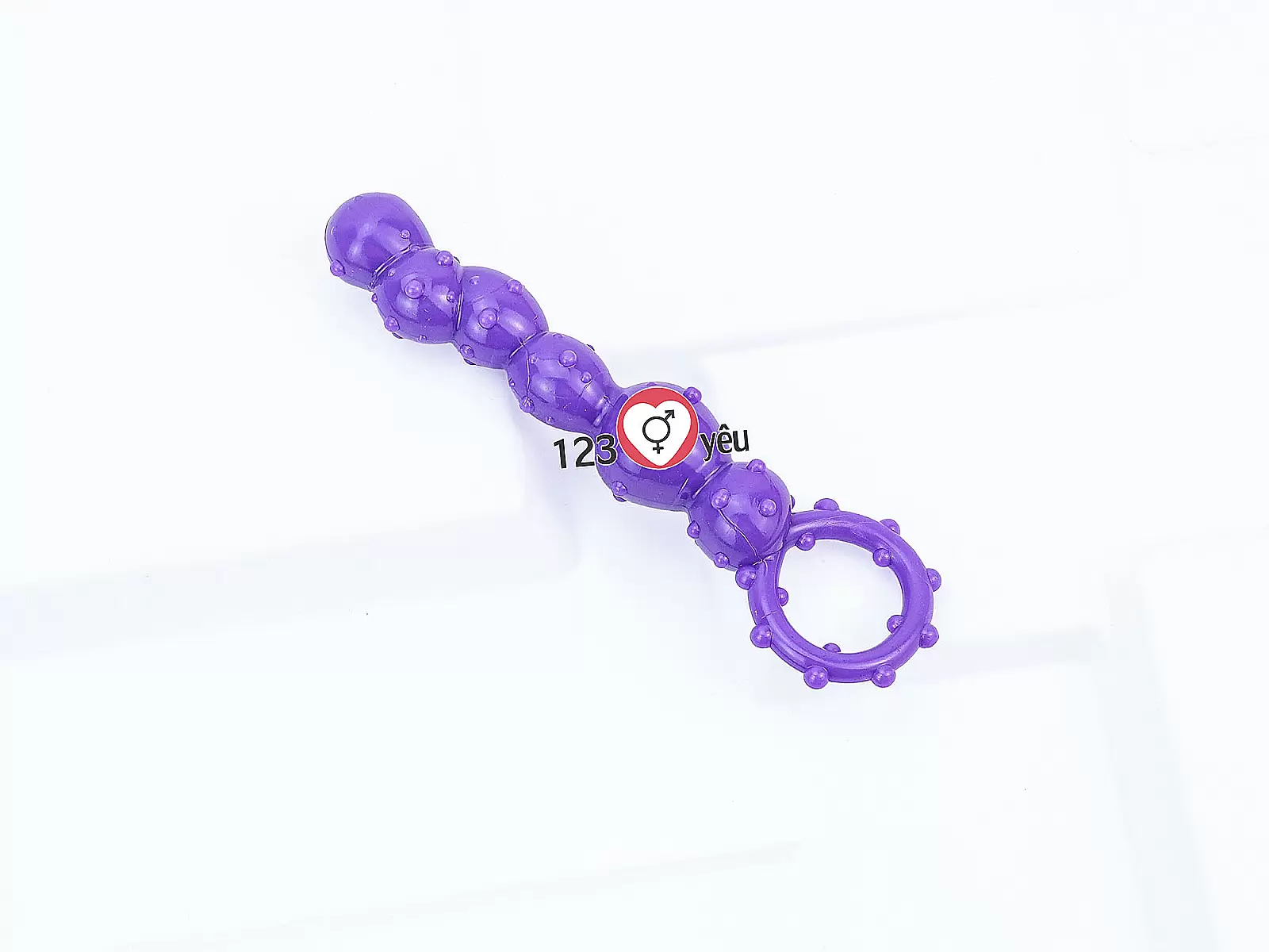Đồ chơi kích hậu bi gai xoắn silicon Anal Beads