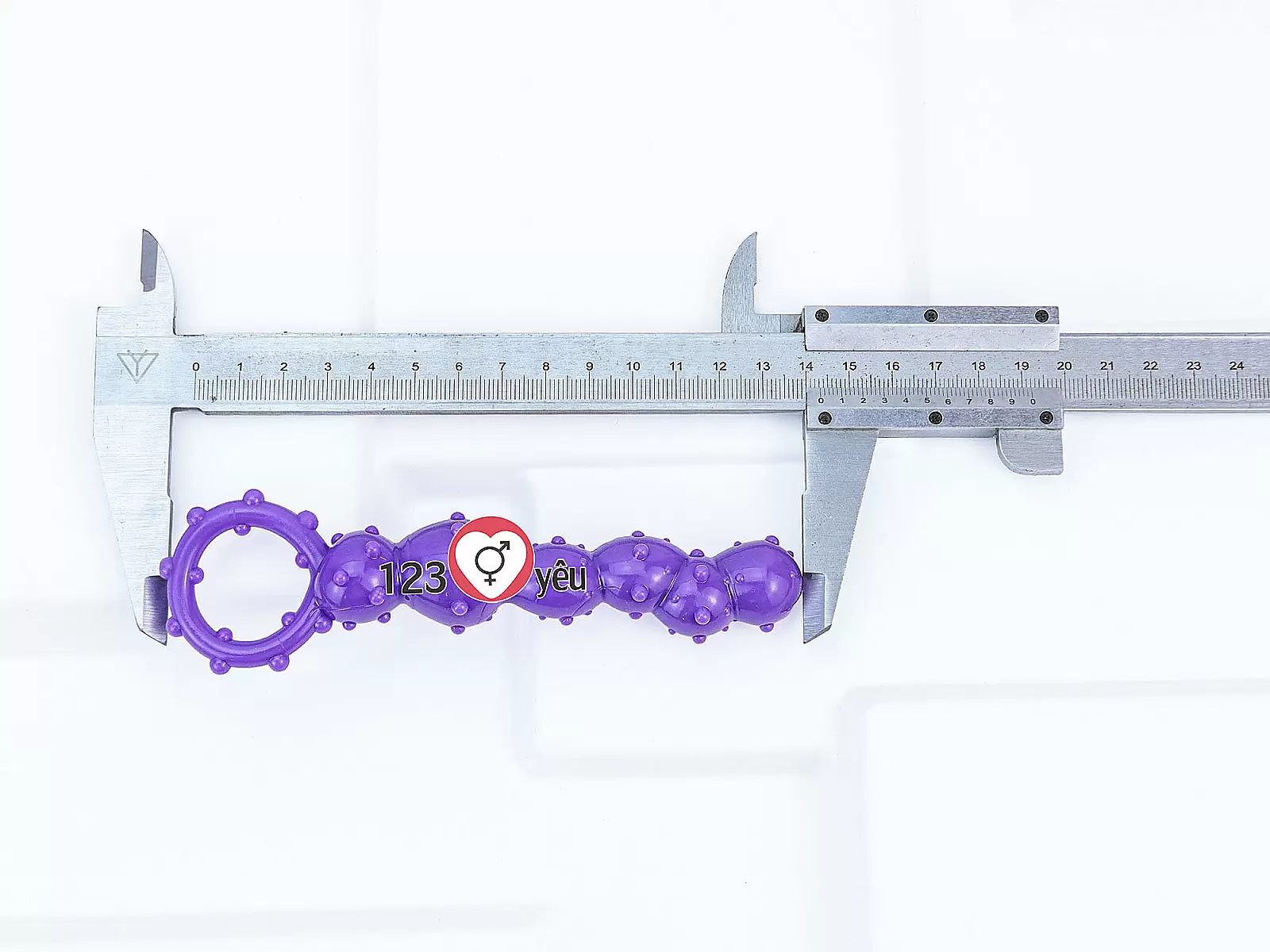 Đồ chơi kích hậu bi gai xoắn silicon Anal Beads