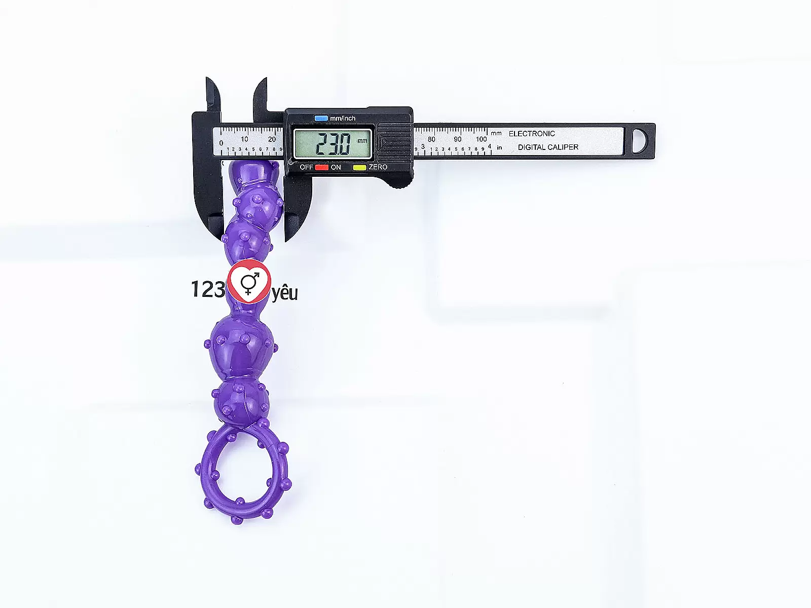 Đồ chơi kích hậu bi gai xoắn silicon Anal Beads