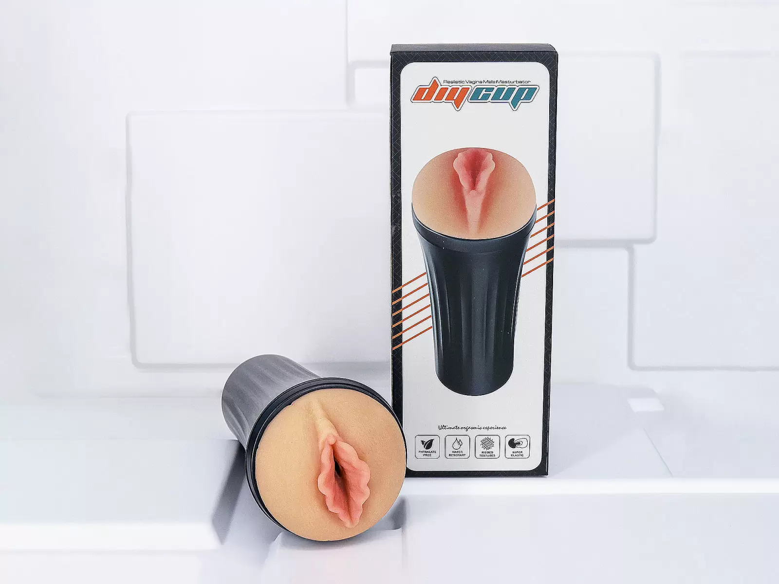 Âm đạo giả thủ dâm Diy Cup mềm mịn cùng với lỗ âm đạo se khít