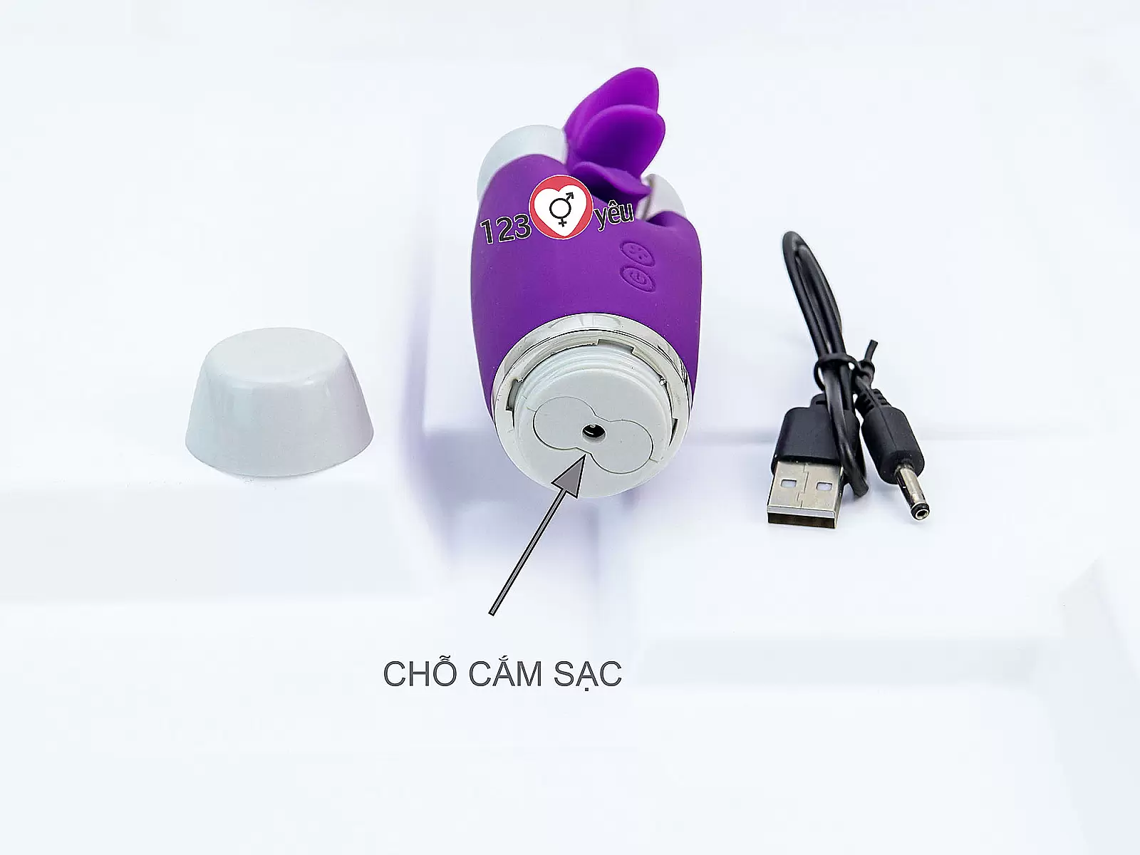 Lưỡi xoay massage kích thích âm đạo Tongue 360°