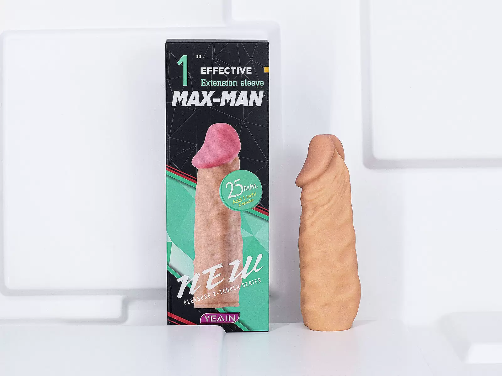 Bao cao su đôn dên Max Man Extension tăng 2,5cm
